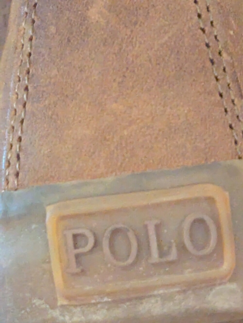 Polo Ralph Lauren Tedd Waxy Pull Up Leather Chukka Boots Men's 10.5D Brown - Picture 10 of 12